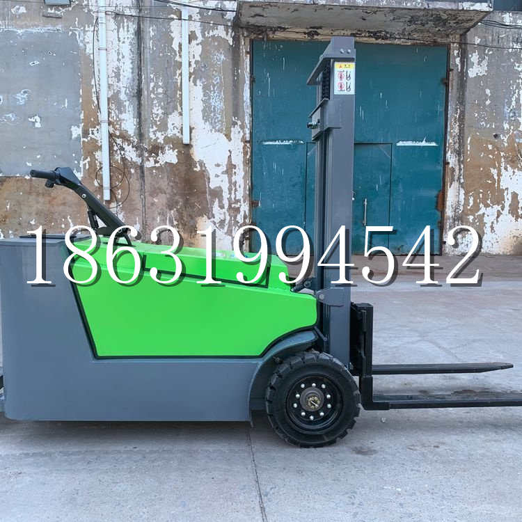 侯马市小型电动叉车1吨2吨步行站驾式电瓶堆高充电装卸车液压升降车铲车